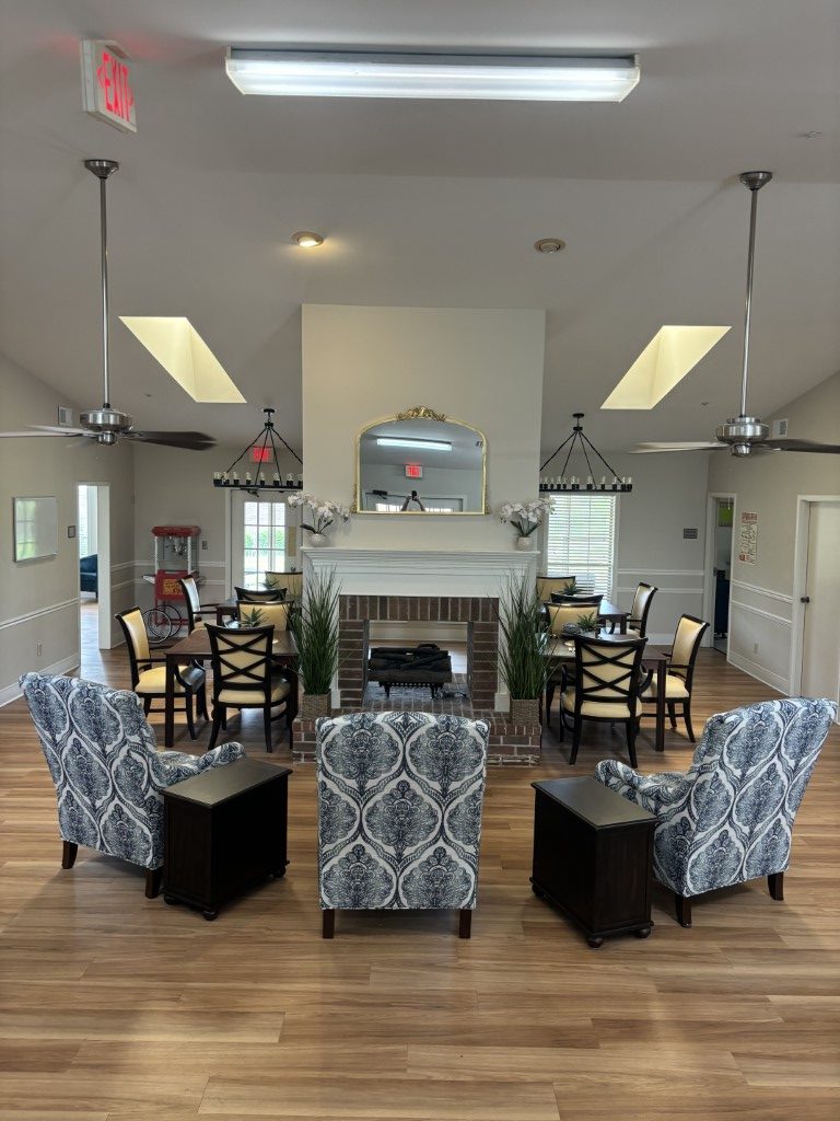 South Knoxville Senior Living - Around The Fire Place